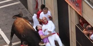Cuarto encierro de San Fermín 2023: Fuente Ymbro