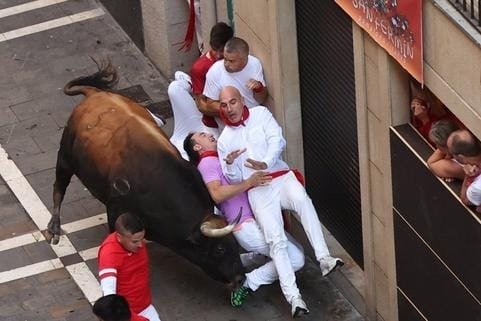Cuarto encierro de San Fermín 2023: Fuente Ymbro