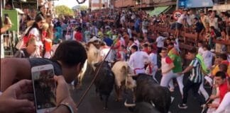 Primer encierro de Sanse 2023: López Gibaja