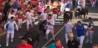 Cuarto encierro matinal de Sanse 2023: Ángel Sánchez