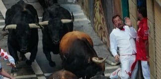 Cuarto Encierro de San Fermín 2024 Fuente Ymbro - RTVE2