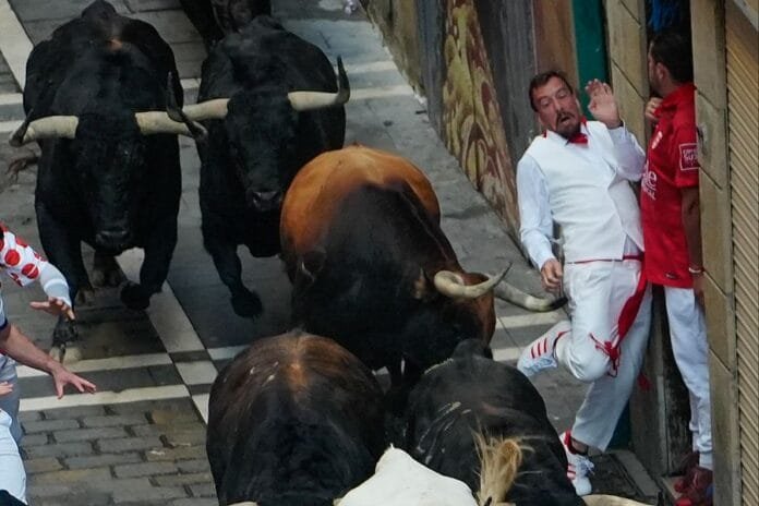 Cuarto Encierro de San Fermín 2024 Fuente Ymbro - RTVE2