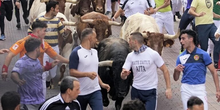 Primer encierro de San Sebastián de los Reyes 2024: Manuel Blázquez y Los Ronceles