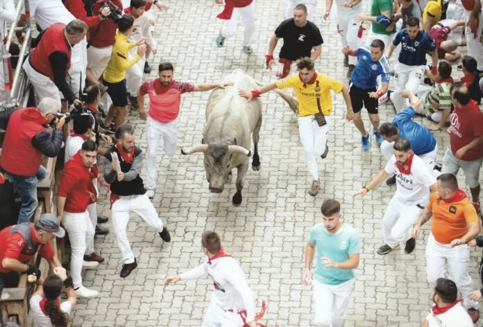 Séptimo encierro de San Fermín 2024 José Escolar