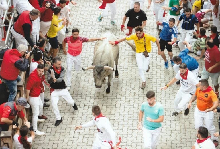 Séptimo encierro de San Fermín 2024 José Escolar