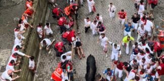 Tercer encierro de San Fermín 2024: Victoriano del Río