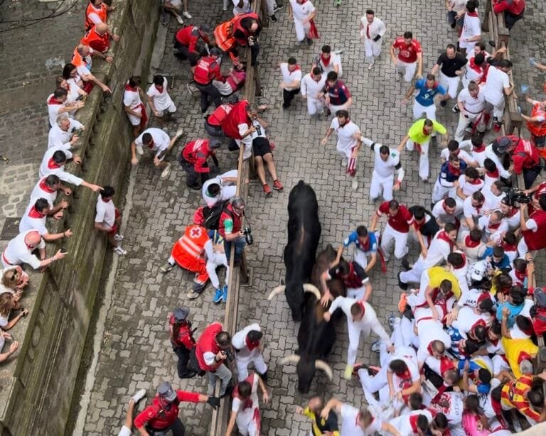 Tercer encierro de San Fermín 2024: Victoriano del Río