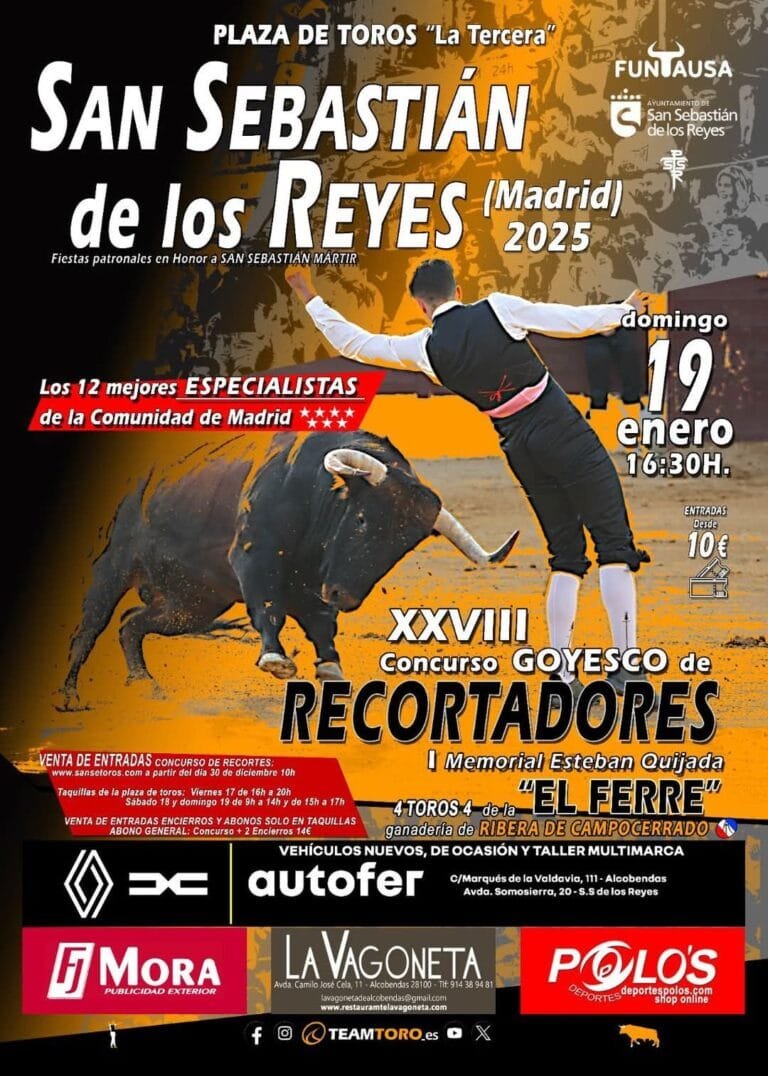 San Sebastián de los Reyes – Concurso de Recortadores