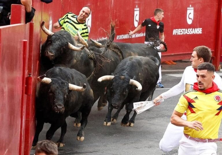 Quinto encierro de San Sebastián de los Reyes 2024: Ángel Sánchez y Sánchez