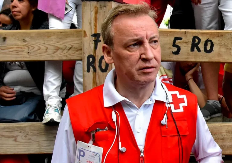 Fallece José Aldaba, la voz de Cruz Roja en el Encierro de Pamplona