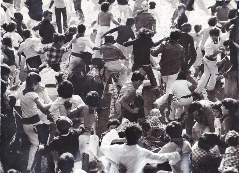 Tres de marzo. Día de la infancia en el tercer peldaño de la Escalera Sanferminera: Encierro Txiki