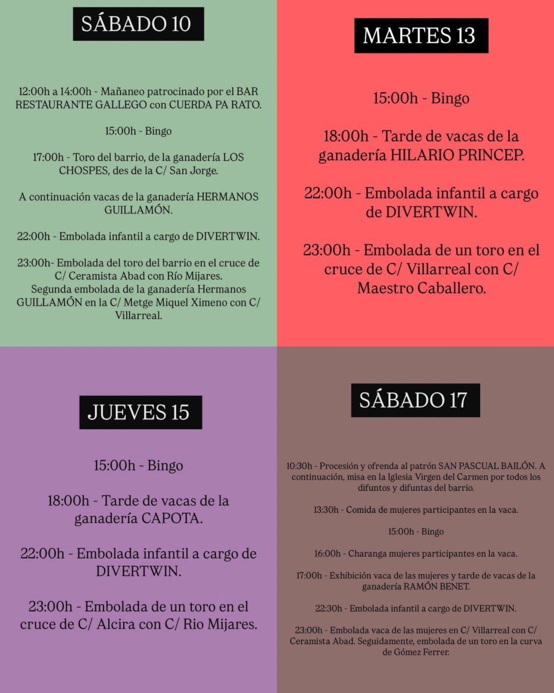 Barrio Villarreal y Adyacentes de Onda