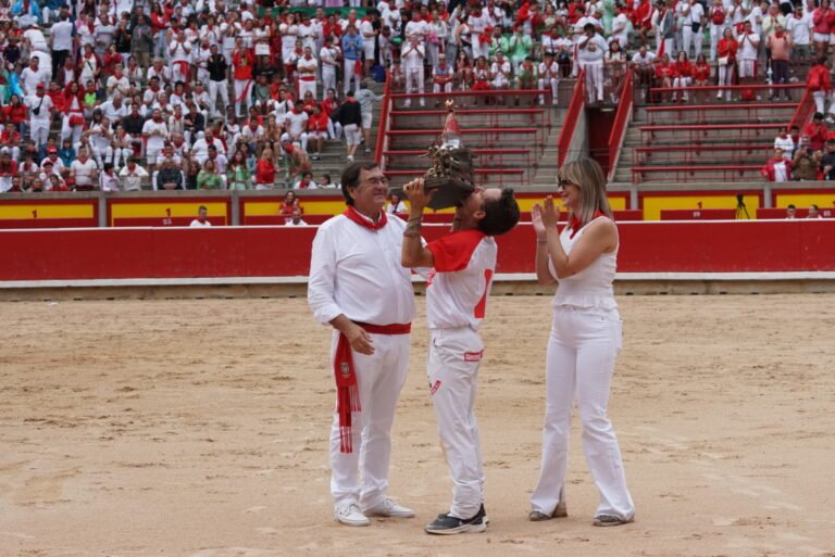 David Ramírez “El Peque” gana el Concurso de Recortadores de San Fermín en Pamplona