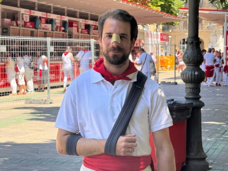 Entrevista a Borja Poch, herido el día 8: “El Encierro es como una amante: pura pasión, corazón y sentimiento”