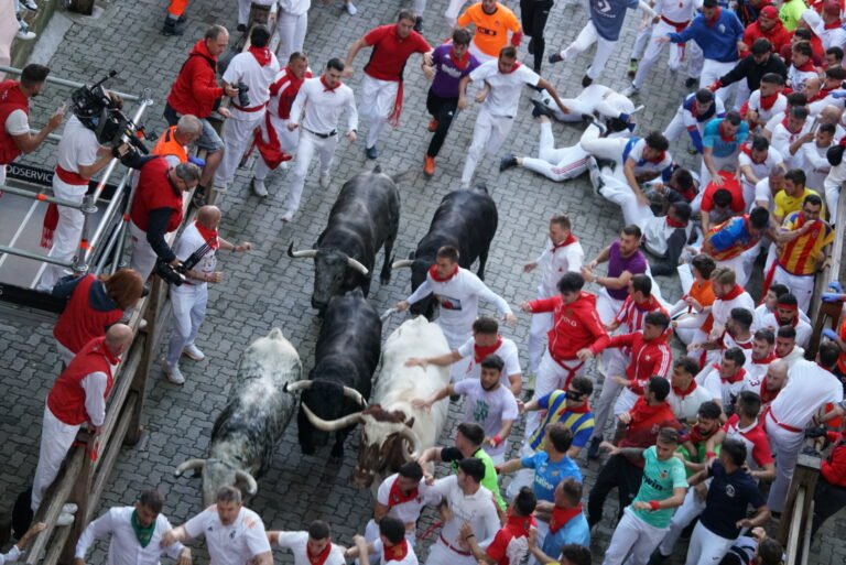 Segundo encierro de San Fermín 2025: Cebada agranda su leyenda