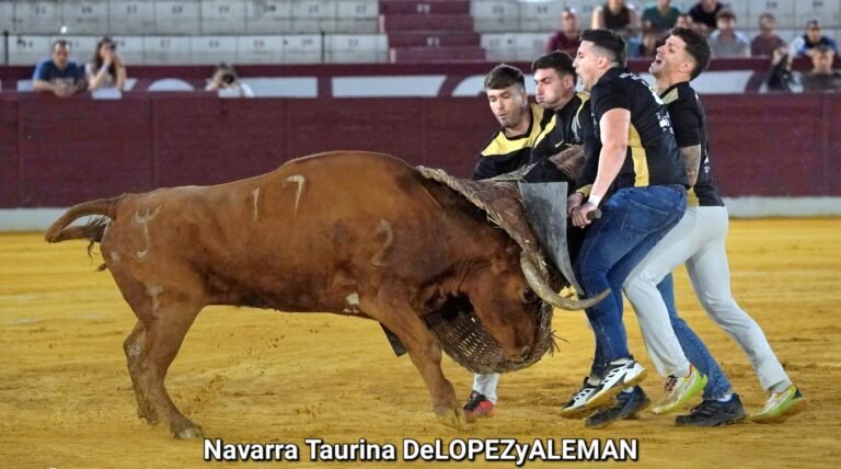 Utebo-Monzalbarba ganó el Primer Concurso de Roscaderos de Tarazona con la lluvia y la bravura de Don Jesús Marcén como protagonistas