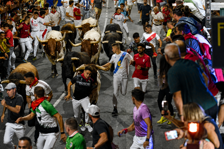 Belleza, velocidad y sustos en el Encierro del Farol, segundo encierro de San Sebastián de los Reyes 2026